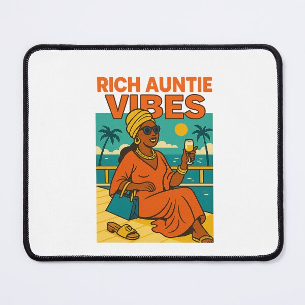 Item preview, Rich Auntie Shirt – [GOALS / ENERGY / VIBES] designed and sold by Admoore7.