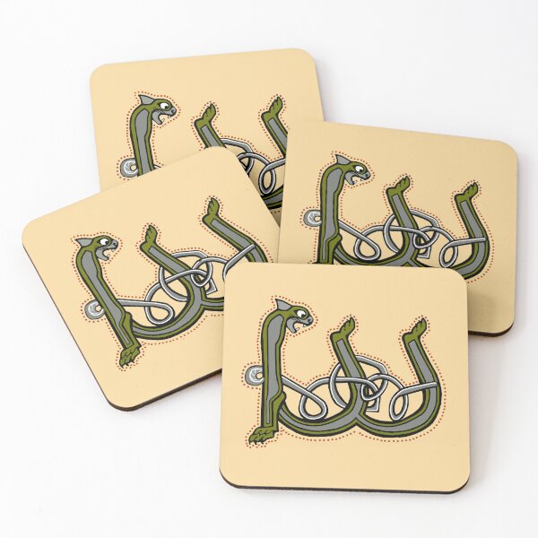 Item preview, Celtic Cat Letter W designed and sold by Donnahuntriss.