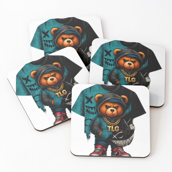 Item preview, Streetwear Teddy Bear Hoodie – Urban Hip Hop TLG Style designed and sold by TLG-Supply.
