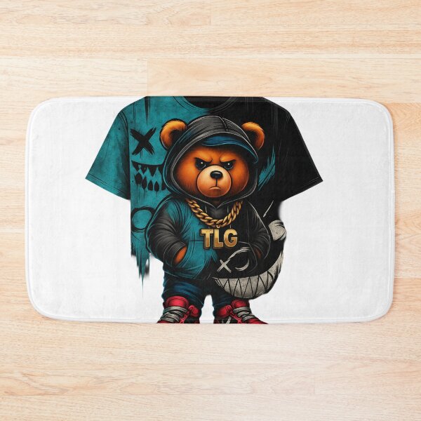 Item preview, Streetwear Teddy Bear Hoodie – Urban Hip Hop TLG Style designed and sold by TLG-Supply.