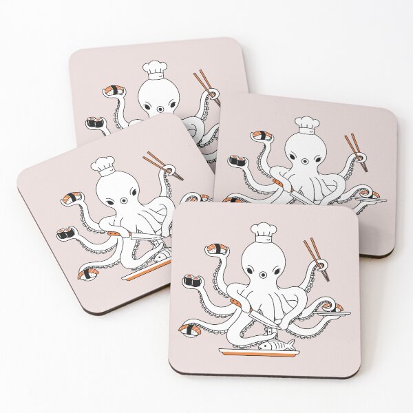 Item preview, Octopus Sushi Master designed and sold by Amir Faysal.