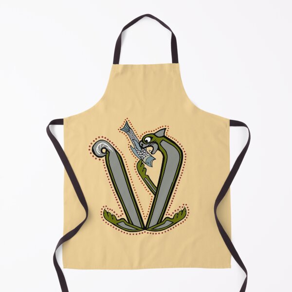 Item preview, Celtic Cat Letter V designed and sold by Donnahuntriss.