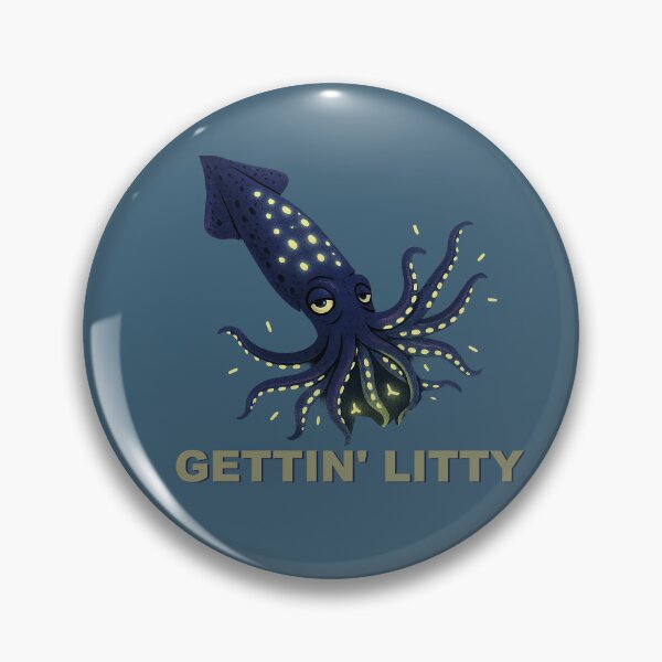 Item preview, Gettin' Litty - Humbolt Squid designed and sold by Animal Magnetism.