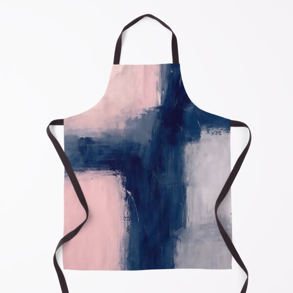 Item preview, Minimalist Pink and Navy Abstract Painting designed and sold by svarupa.