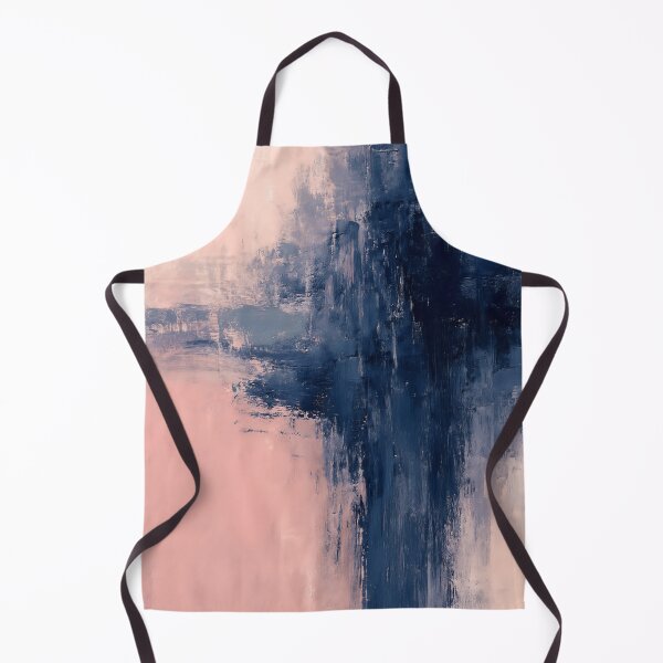 Item preview, Minimalist Pink and Navy Abstract Painting designed and sold by svarupa.