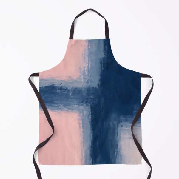 Item preview, Minimalist Pink and Navy Abstract Painting designed and sold by svarupa.