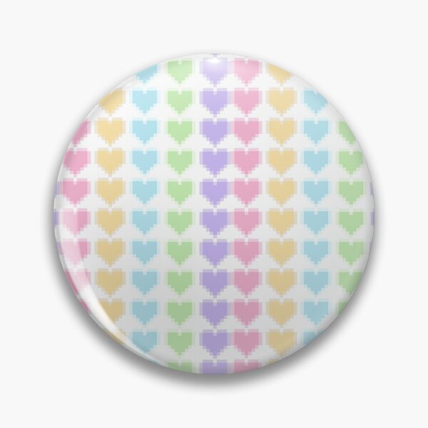 Item preview, Red Velvet Pixel Hearts designed and sold by pyjamalion.