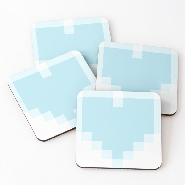 Item preview, Red Velvet Pixel Hearts designed and sold by pyjamalion.