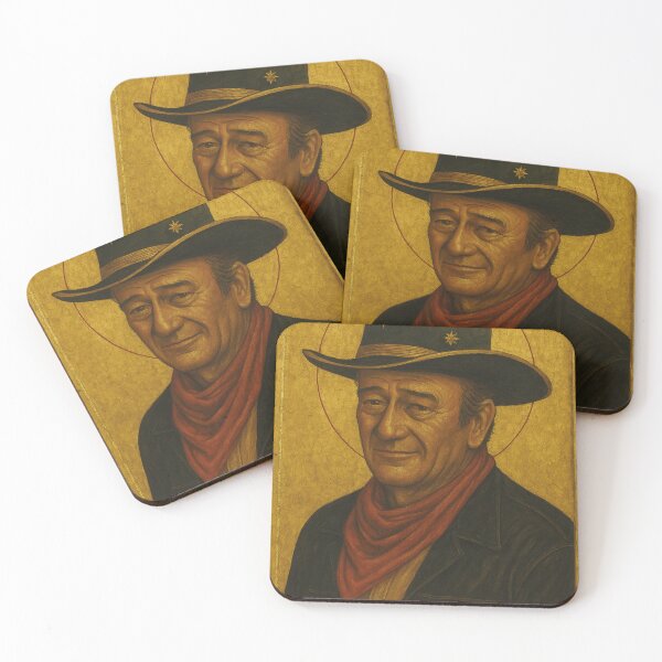 Item preview, John Wayne, holy image designed and sold by Mauswohn.