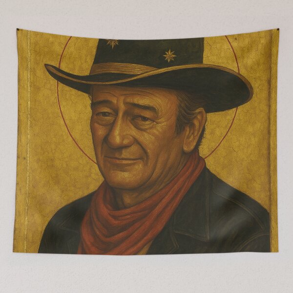 Item preview, John Wayne, holy image designed and sold by Mauswohn.