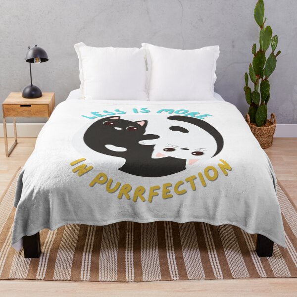 Item preview, Yin Yang Cats – Less Is More in Purrfection designed and sold by weerayar.