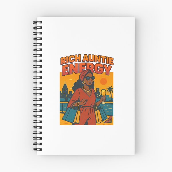 Item preview, Rich Auntie Shirt – [GOALS / ENERGY / VIBES] designed and sold by Admoore7.