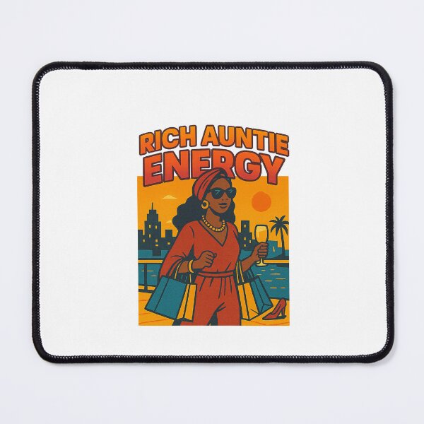 Item preview, Rich Auntie Shirt – [GOALS / ENERGY / VIBES] designed and sold by Admoore7.
