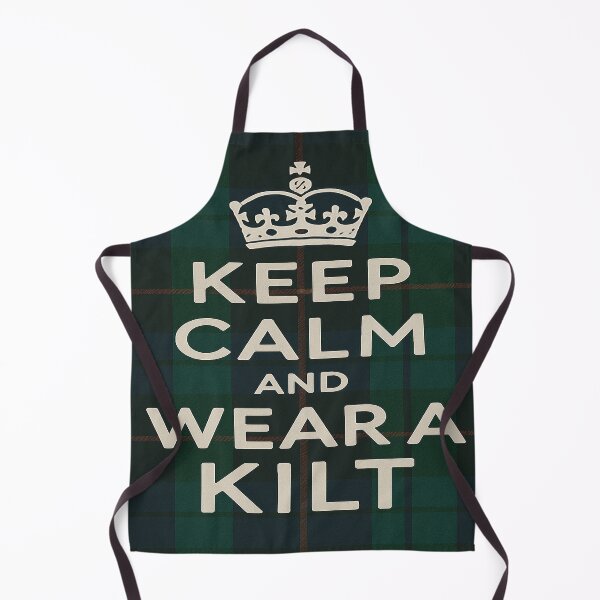 Artikelvorschau, Bleib ruhig und trage einen Kilt entworfen und verkauft von MacksMerch.