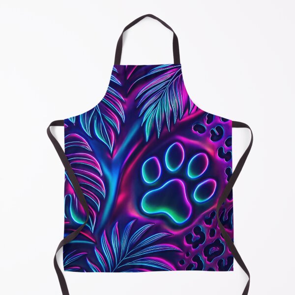 Item preview, Neon Jungle Paw designed and sold by Kaleidoscope Print.