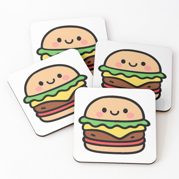 Item preview, Kawaii Hambuger designed and sold by DaisyWhimsy.