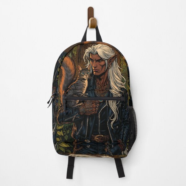 Item preview, Male Wood Elf with Familiar designed and sold by Dragon Space.