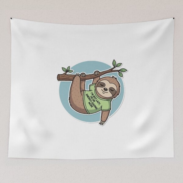 Item preview, I'm not lazy I'm on energy saving mode designed and sold by inkflair2.