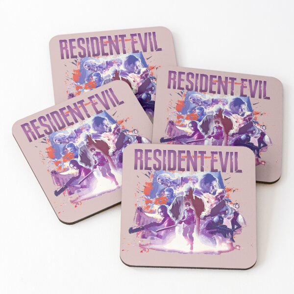 Item preview, Resident Evil Classic Characters Mashup Vintage Game Art designed and sold by BertranMedhur.