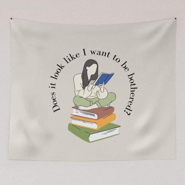 Item preview, Does it Look Like I Want to be Bothered? designed and sold by TrashPandaCreative.