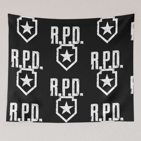 Item preview, Zombie Apocalypse Police Emblem - Survival Horror Gaming Gear designed and sold by BertranMedhur.