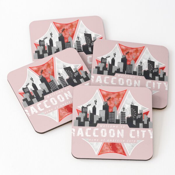 Item preview, Ominous City Skyline with Red & Grey Emblem designed and sold by BertranMedhur.