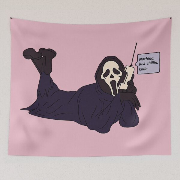 Item preview, Ghostface, just chillin, killin designed and sold by YChangShop.