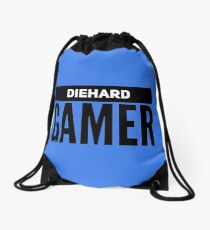 Diehard Gamer Drawstring Bag