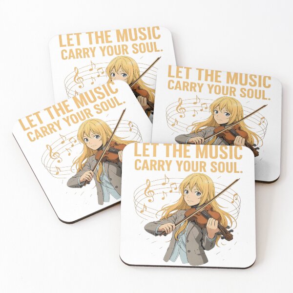 Item preview, Kaori Miyazono – Let the Music Carry Your Soul Fan Art designed and sold by Fanfandom Studio.