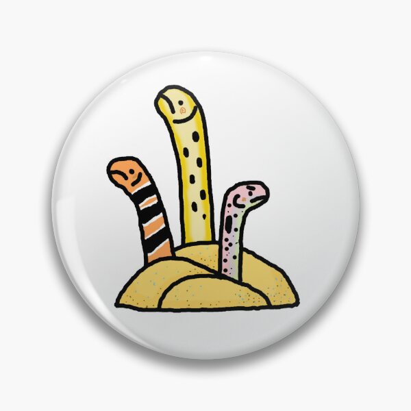 Item preview, Three Garden Eels designed and sold by the-cyan-tiger.