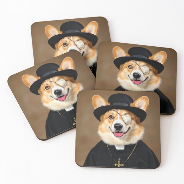 Item preview, Clergy Corgi designed and sold by vernonplatt.