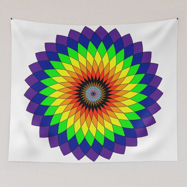 Aperçu de l'œuvre Mandala de la fierté du progrès créée et vendue par OneWildDragon.