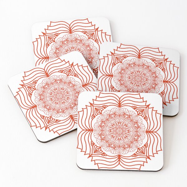 Item preview, Crimson Bloom Mandala designed and sold by KornDala88.
