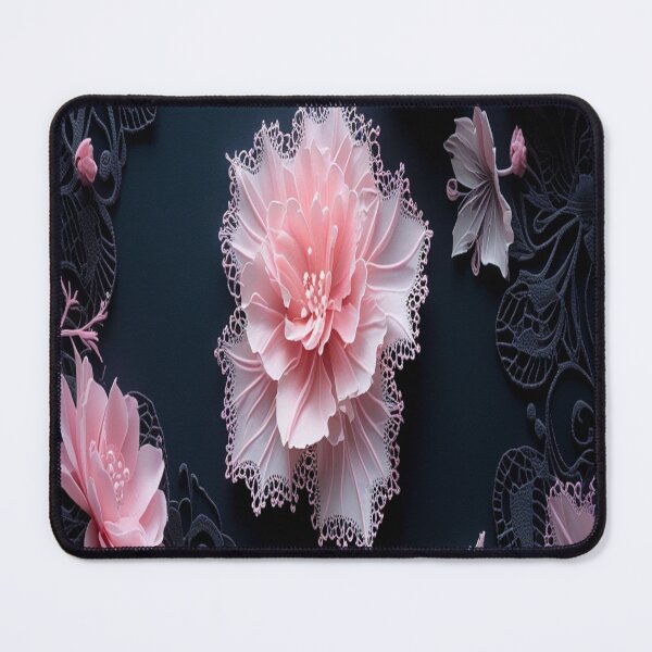 Item preview, Pink fabric roses designed and sold by saly55887.