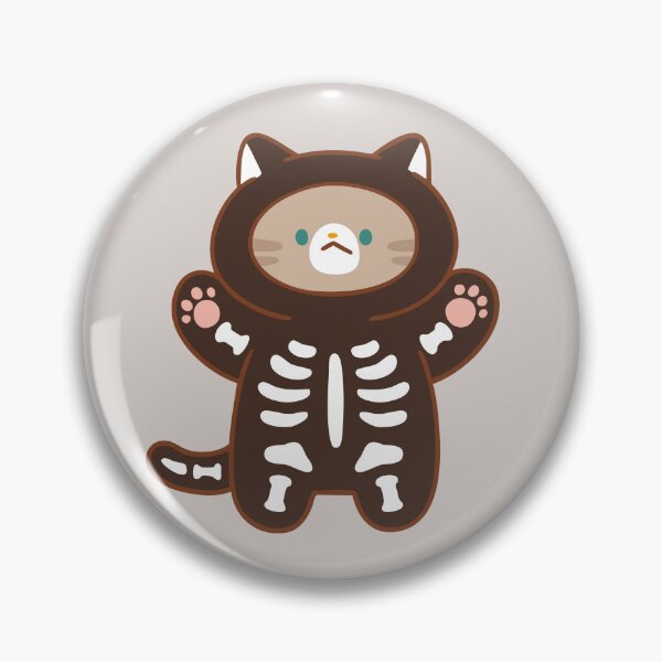 Item preview, Halloween Skeleton Costume Cat designed and sold by salposi.