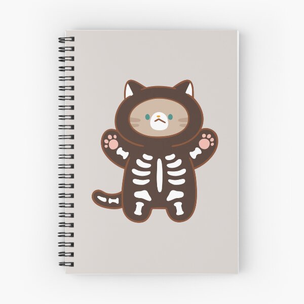 Item preview, Halloween Skeleton Costume Cat designed and sold by salposi.