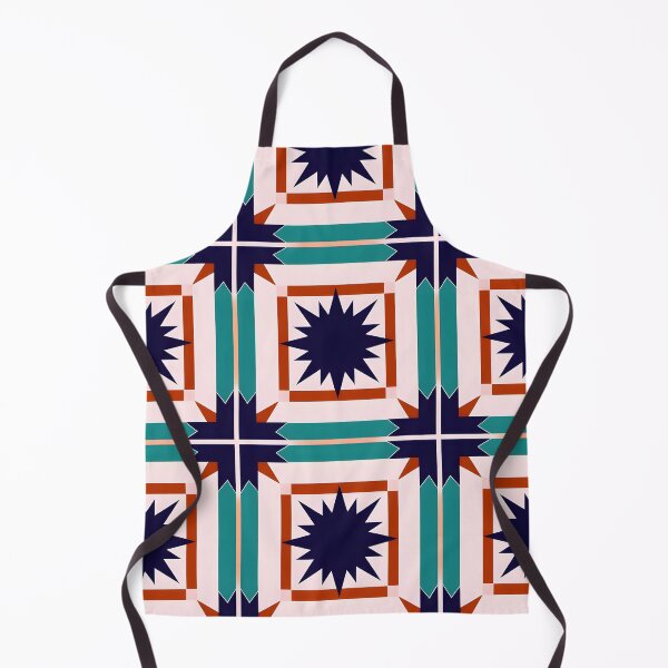 Item preview, Vibrant Geometric Star Pattern Throw Pillow with Bold Colors designed and sold by FestivityFinds.