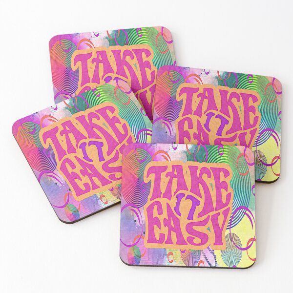 Item preview, Perfect Splash of Aesthetic Pink "Take It Easy"  designed and sold by shaang.