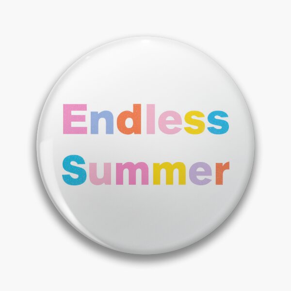 Item preview, Colorful “Endless Summer” Quote – Vibrant Tropical Typography Design designed and sold by BobaBunny76.