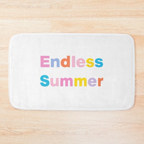 Item preview, Colorful “Endless Summer” Quote – Vibrant Tropical Typography Design designed and sold by BobaBunny76.