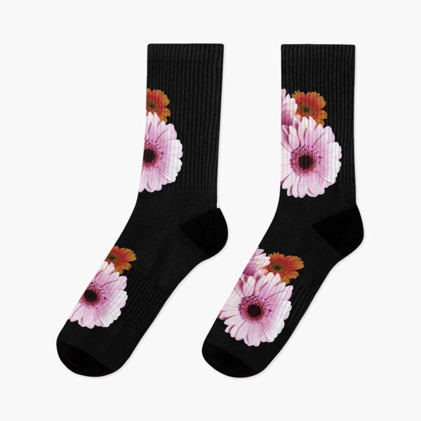 Item preview, Four Gerberas On Black designed and sold by hurmerinta.