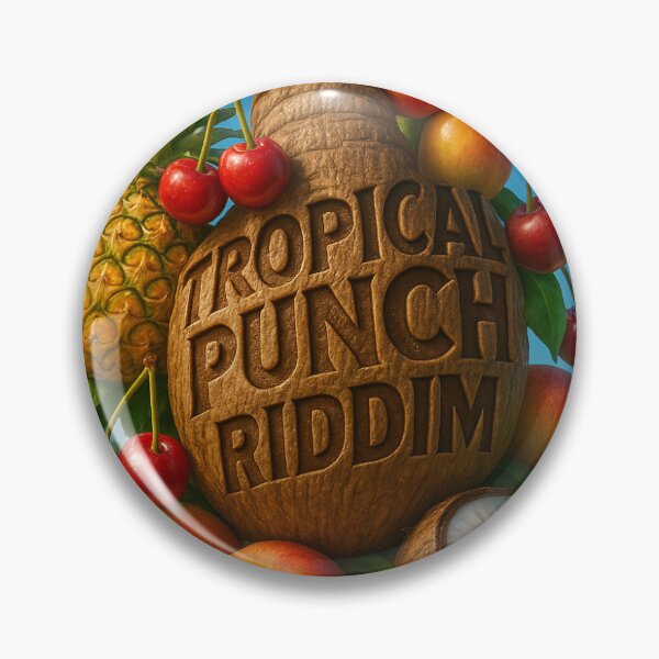 Artikelvorschau, Tropical Punch Riddim – Island Vibes Artwork entworfen und verkauft von DuttyLion.