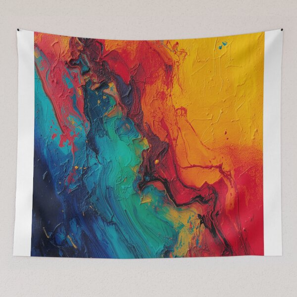 Item preview, overlapping watercolors designed and sold by saly55887.