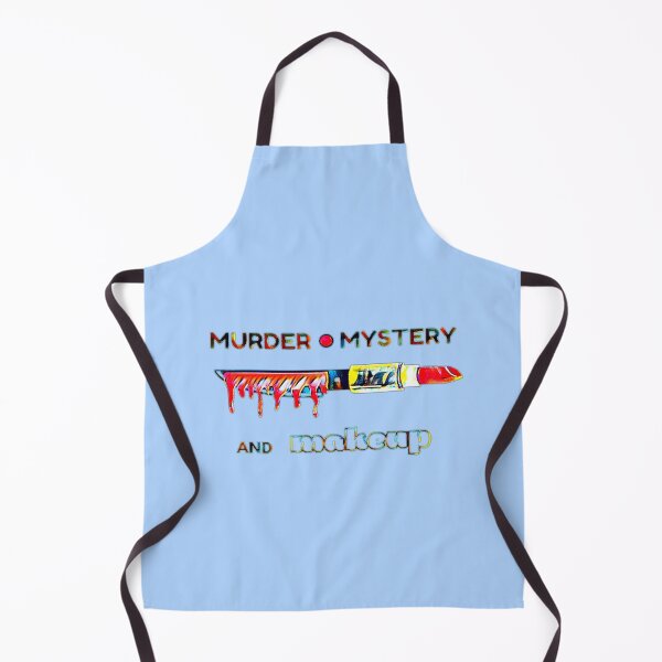 Item preview, Murder Mystery + Makeup Tee – True Crime & Beauty Hybrid Shirt designed and sold by creativerooney.