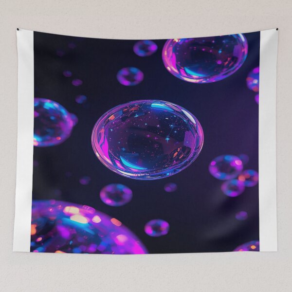 Item preview, Beautiful purple bubbles designed and sold by saly55887.