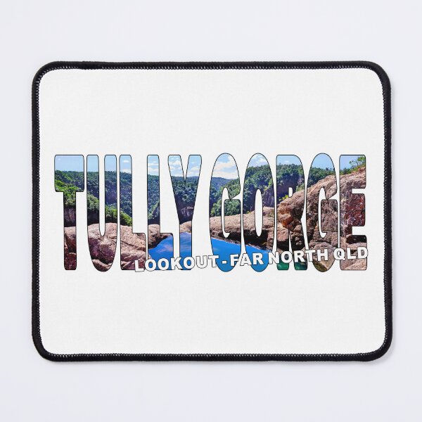 Item preview, TULLY GORGE Lookout Far North QLD - Infinity Rock Pool designed and sold by Adam Gormley.