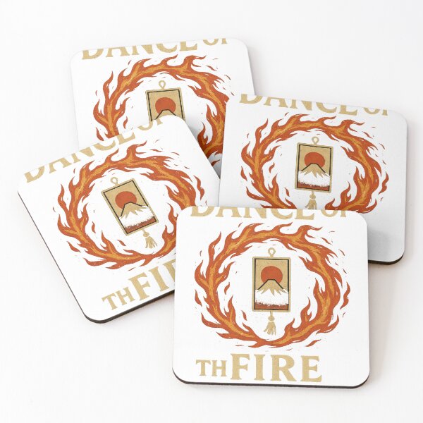 Item preview, Dance of the Fire God – Mythic Flame Art designed and sold by Fanfandom Studio.