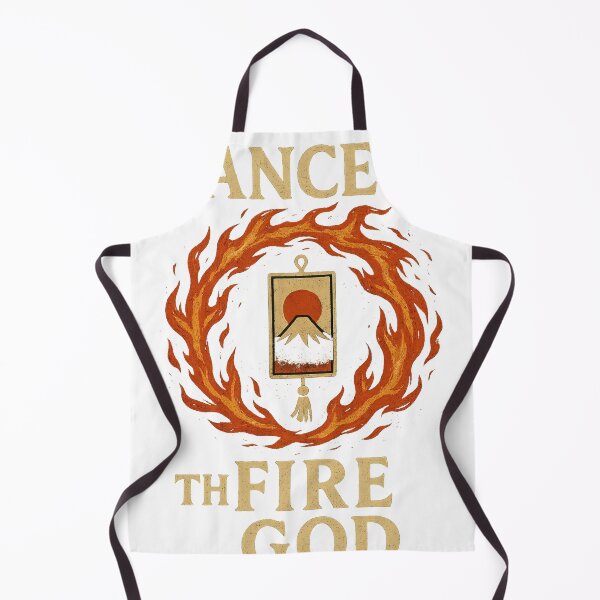 Item preview, Dance of the Fire God – Mythic Flame Art designed and sold by Fanfandom Studio.