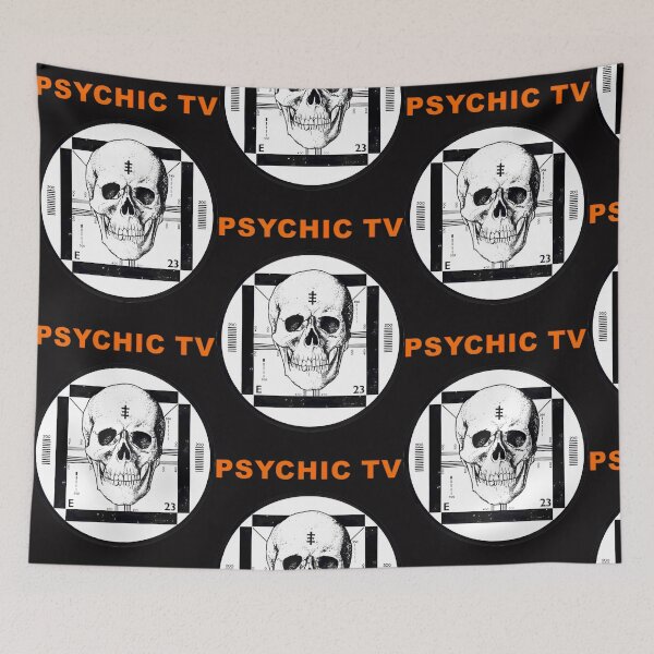 Item preview, Retro Electronic Skull Test Pattern Aesthetic designed and sold by upholdchris.
