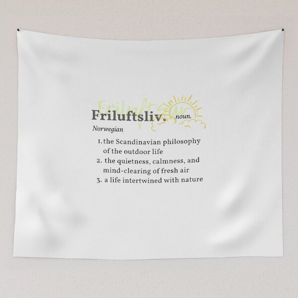 Item preview, Friluftsliv - The Scandinavian Philosophy of the Outdoor Life by Christie Olstad designed and sold by Christie Olstad.